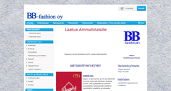 Desktop Screenshot of bb-fashion.fi