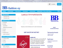 Tablet Screenshot of bb-fashion.fi